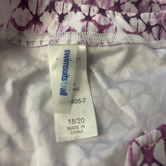 Swimsuits For All Cover Up Dress Buttery Soft 18/20 V-neck Beachy Poolside - Picture 7 of 11